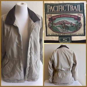Pacific Trail tan fleece lined jacket, women’s S